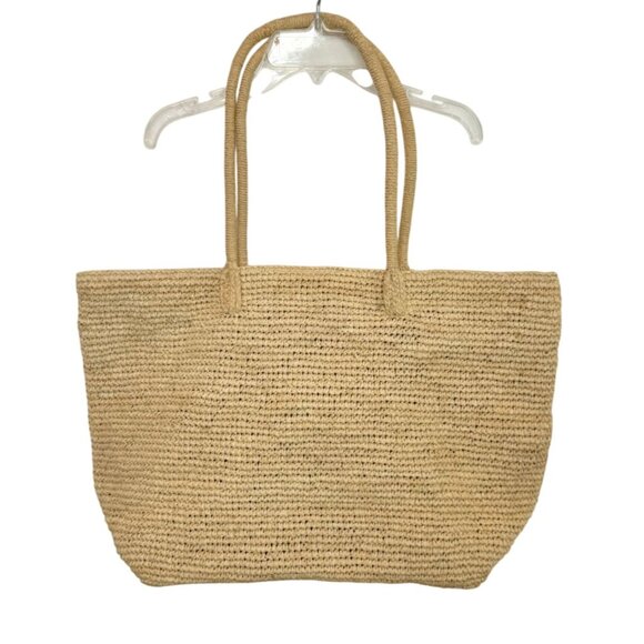 Hat Attack Jane Raffia Tote NWOT - Picture 2 of 9